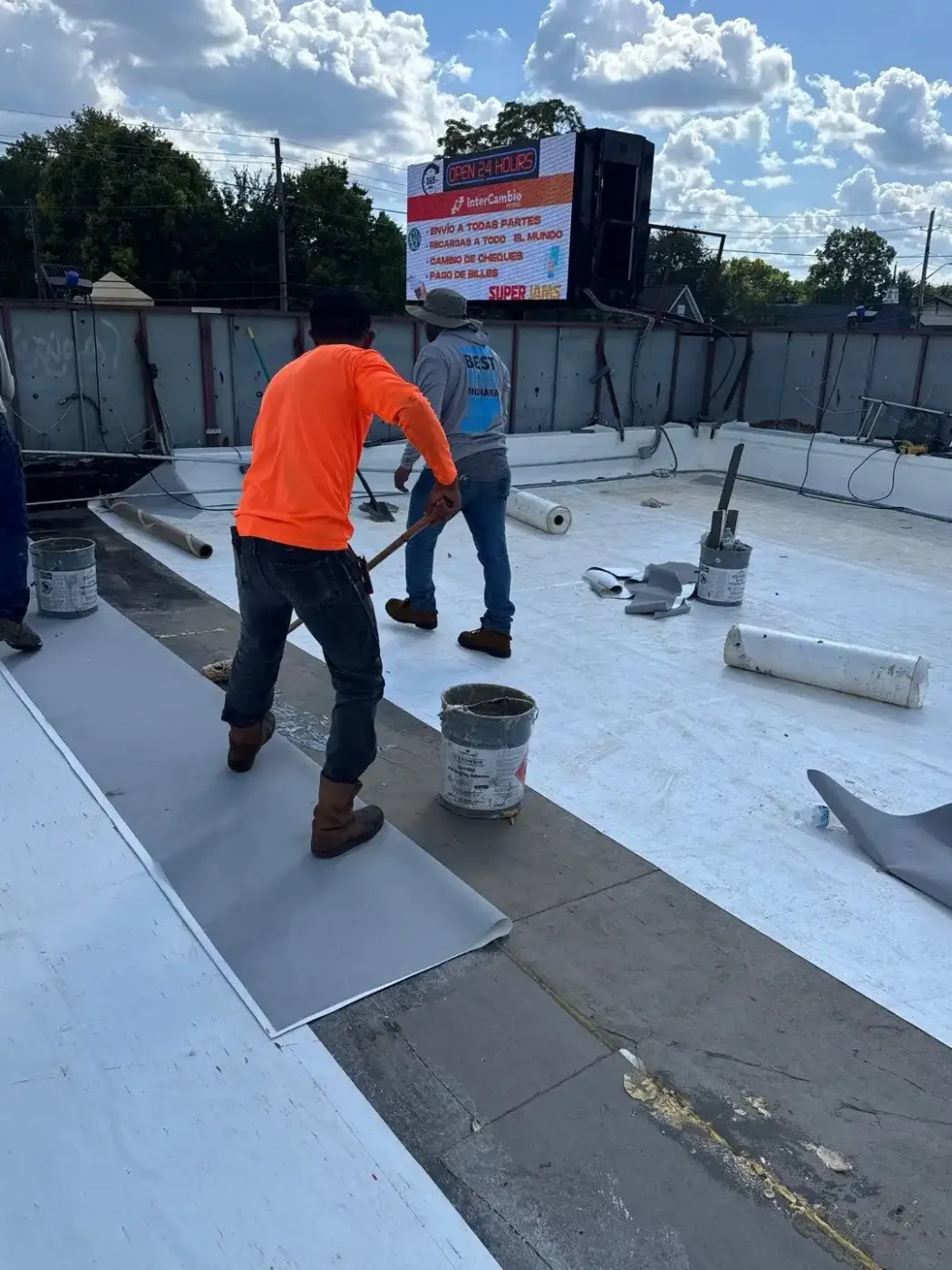 Membrane repair completed in Carthage